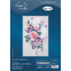 Cross stitch kit  Winter Fancy 18 x 29 cm 200-248 MN-200-248