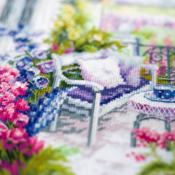 Cross stitch kit  Cozy Terrace 21 x 27 cm 210-067 MN-210-067