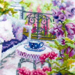 Cross stitch kit  Cozy Terrace 21 x 27 cm 210-067 MN-210-067