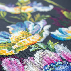 Cross stitch kit  The Secret of Anemones 40 x 30 cm 210-191