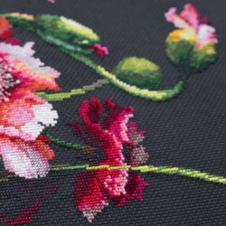 Cross stitch kit  The Mystery of Poppies 40 x 30 cm 210-192