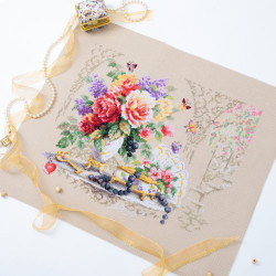 Cross stitch kit  Flirty Time 35 x 25 cm 210-205