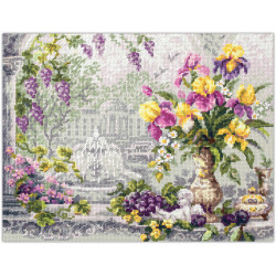 Cross stitch kit  White Night Romance 32 x 25 cm 210-206