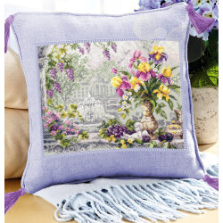 Cross stitch kit  White Night Romance 32 x 25 cm 210-206