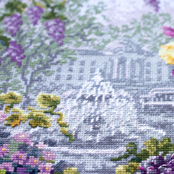 Cross stitch kit  White Night Romance 32 x 25 cm 210-206