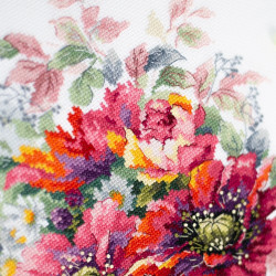 Cross stitch kit  The Old Manor 38 x 27 cm 210-209