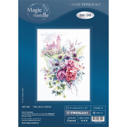 Cross stitch kit  The Old Castle 27 x 38 cm 210-210