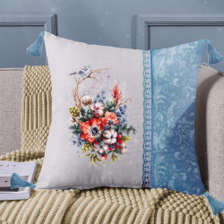 Cross stitch kit  Poppy and Cotton 18 x 26 cm 210-301