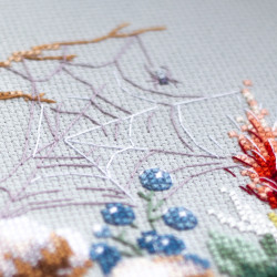 Cross stitch kit  Poppy and Cotton 18 x 26 cm 210-301