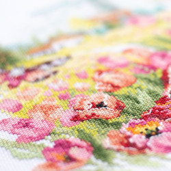 Cross stitch kit  Tulips of Holland 18 x 29 cm 210-350
