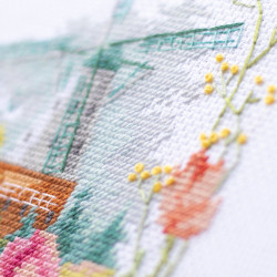 Cross stitch kit  Tulips of Holland 18 x 29 cm 210-350