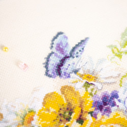 Cross stitch kit  Summer Basket 38 x 28 cm 210-502