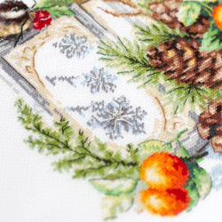 Cross stitch kit  The Scent of Winter 26 x 26 cm 210-601