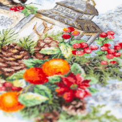 Cross stitch kit  The Scent of Winter 26 x 26 cm 210-601