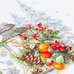 Cross stitch kit  The Scent of Winter 26 x 26 cm 210-601