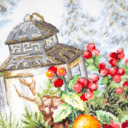 Cross stitch kit  The Scent of Winter 26 x 26 cm 210-601