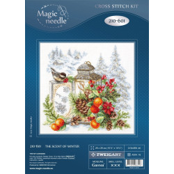 Cross stitch kit  The Scent of Winter 26 x 26 cm 210-601