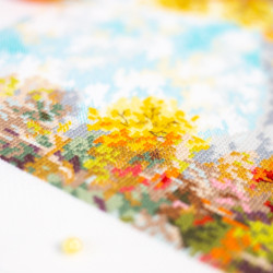 Cross stitch kit  Riverside House 40 x 31 cm 210-750