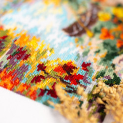 Cross stitch kit  Riverside House 40 x 31 cm 210-750
