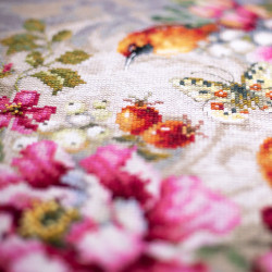 Cross stitch kit  Summer Symphony 40 x 40 cm 214-274