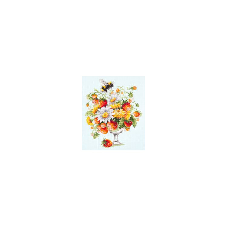 Cross stitch kit  Summer Fantasy 20 x 23 cm 215-303 MN-215-303