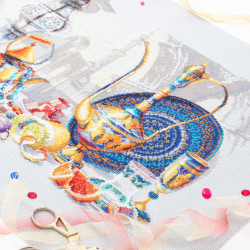 Cross stitch kit  Bright Colors of Morocco 40 x 30 cm 220-423