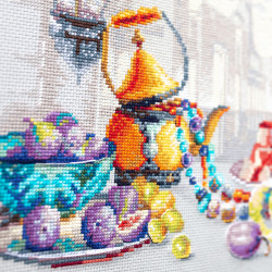 Cross stitch kit  Bright Colors of Morocco 40 x 30 cm 220-423