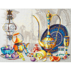 Cross stitch kit  Bright Colors of Morocco 40 x 30 cm 220-423