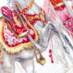 Cross stitch kit  Royal Horses 40 x 31 cm 220-424 MN-220-424