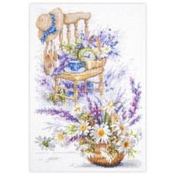 Cross stitch kit  Villages Weekend 18 x 28 cm 250-073