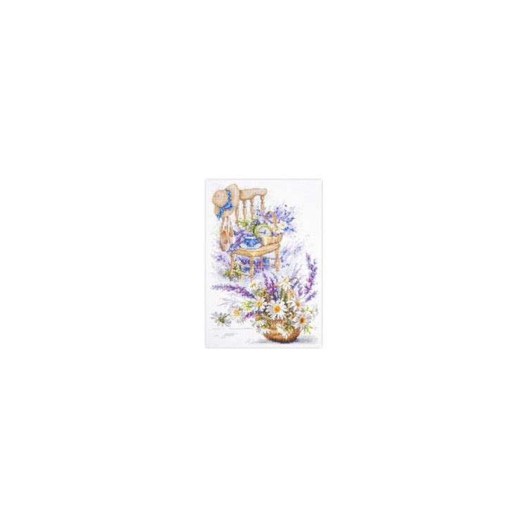 Cross stitch kit  Villages Weekend 18 x 28 cm 250-073