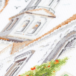 Cross stitch kit  Old Street 18 x 26 cm 250-214