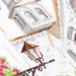 Cross stitch kit  Old Street 18 x 26 cm 250-214