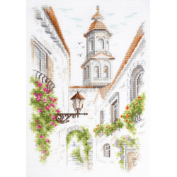 Cross stitch kit  Old Street 18 x 26 cm 250-214