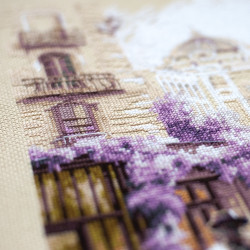 Cross stitch kit  Street Musicians 29 x 38 cm 250-332