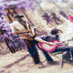 Cross stitch kit  Street Musicians 29 x 38 cm 250-332