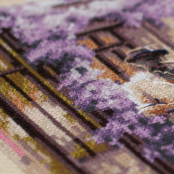 Cross stitch kit  Street Musicians 29 x 38 cm 250-332