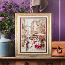 Cross stitch kit  Morning Vibes 29 x 38 cm 250-333