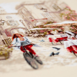 Cross stitch kit  Morning Vibes 29 x 38 cm 250-333