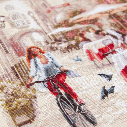 Cross stitch kit  Morning Vibes 29 x 38 cm 250-333