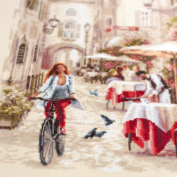Cross stitch kit  Morning Vibes 29 x 38 cm 250-333