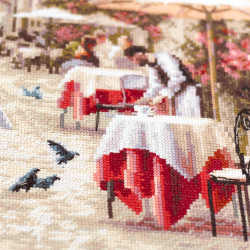 Cross stitch kit  Morning Vibes 29 x 38 cm 250-333