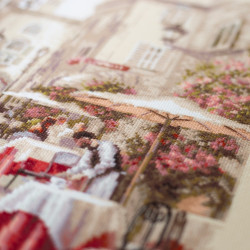 Cross stitch kit  Morning Vibes 29 x 38 cm 250-333
