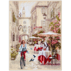 Cross stitch kit  Morning Vibes 29 x 38 cm 250-333