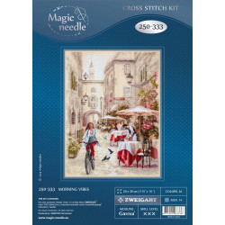 Cross stitch kit  Morning Vibes 29 x 38 cm 250-333