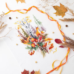 Cross stitch kit  Autumn Forest Spirit 17 x 27 cm 250-698