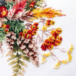 Cross stitch kit  Autumn Forest Spirit 17 x 27 cm 250-698