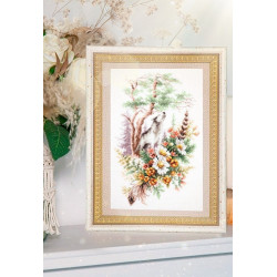 Cross stitch kit  Summer Forest Spirit 17 x 27 cm 250-699