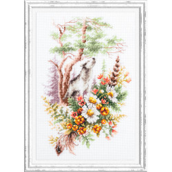 Cross stitch kit  Summer Forest Spirit 17 x 27 cm 250-699