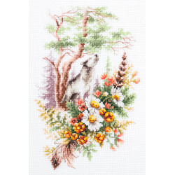 Cross stitch kit  Summer Forest Spirit 17 x 27 cm 250-699